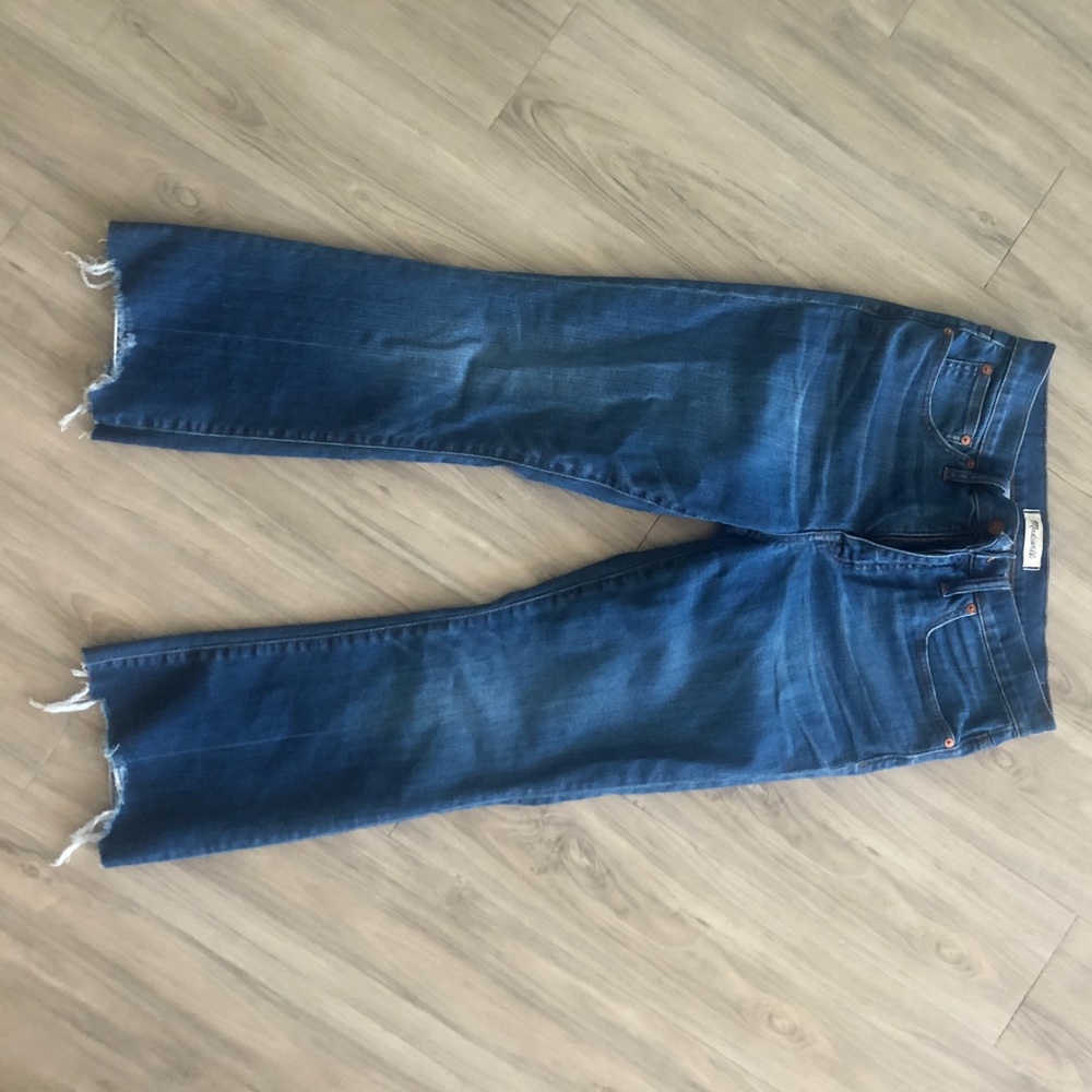Madewell Cali Demi boot denim jeans
